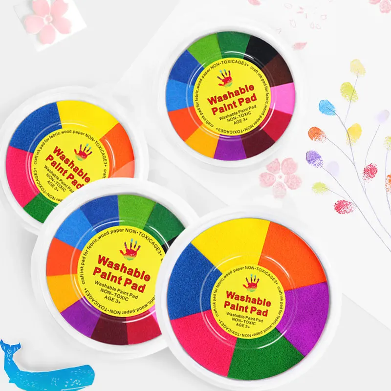 Kindergarten Graffiti Printing Clay Seven Color 13 Color Disc Printing Clay Printing Platform Finger Painting Rubber Seal DIY
Kindergarten Graffiti Printing Clay Seven Color 13 Color Disc Printing Clay Printing Platform Finger Painting Rubber Seal DIY