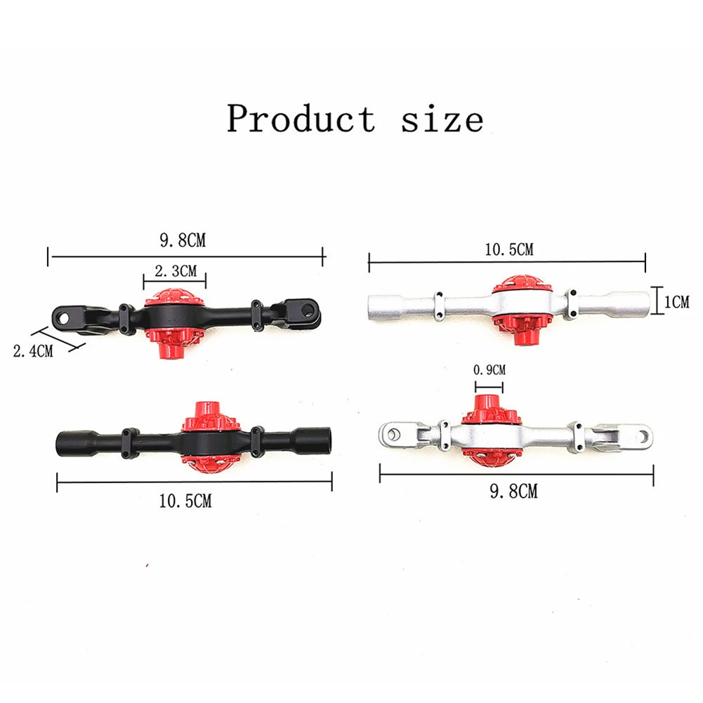 RCTOYFUN Front Rear Axle Housings With Screws For WPL B14 B14K B16 B16K B24 B24K B36 B36K C14 C14K C24 C24K
RCTOYFUN Front Rear Axle Housings With Screws For WPL B14 B14K B16 B16K B24 B24K B36 B36K C14 C14K C24 C24K