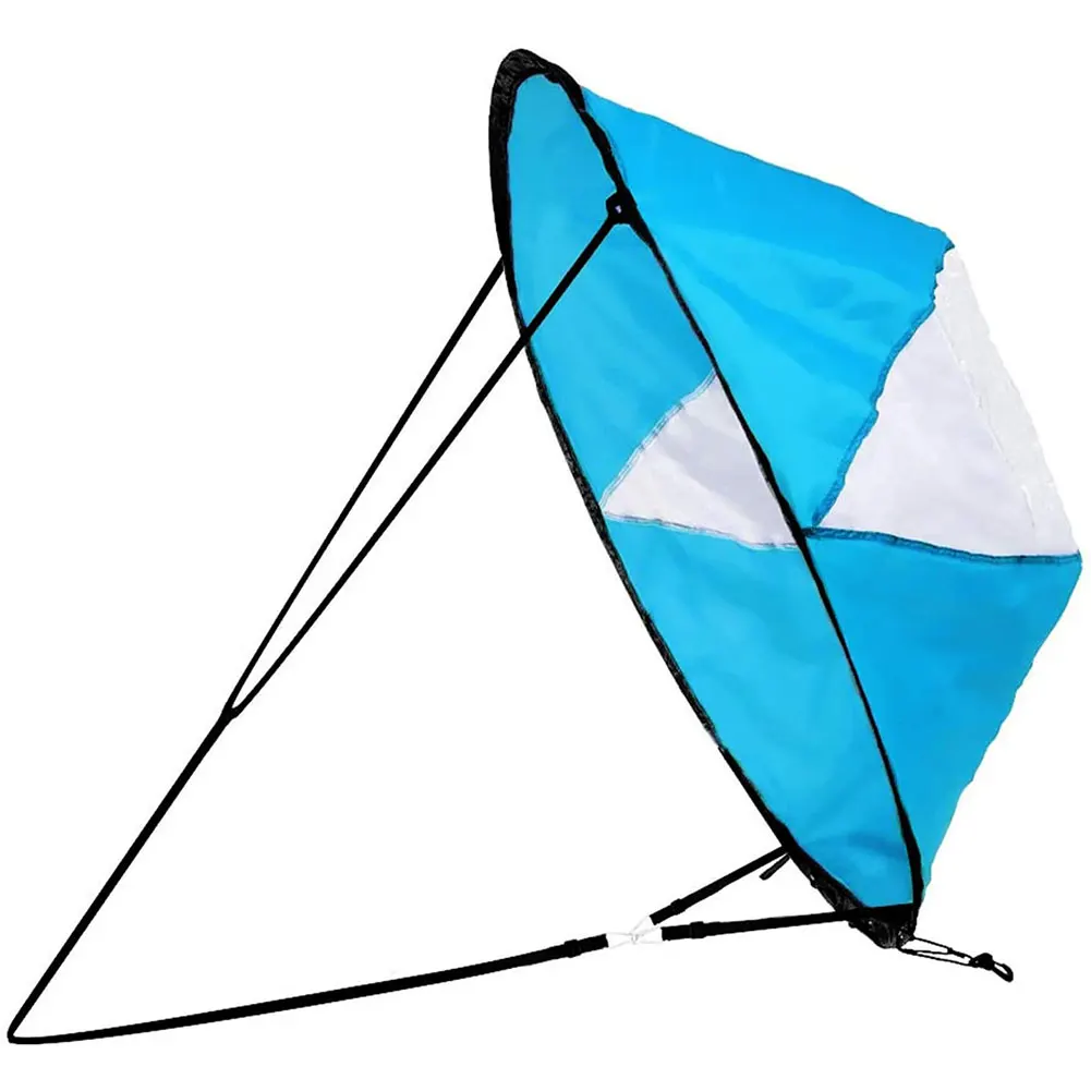 Foldable Kayak Boat Wind Sail Summer Surfing Wind Paddle Kayak Sail Durable Downwind Paddle Rowing Boats Wind Window Drop Ship
Foldable Kayak Boat Wind Sail Summer Surfing Wind Paddle Kayak Sail Durable Downwind Paddle Rowing Boats Wind Window Drop Ship