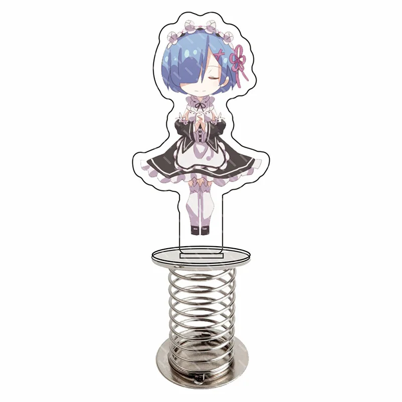 Аниме Re Zero kara Hajimeru Isekai Seikatsu Эмилия Рам акриловая фигурка брелок украшения