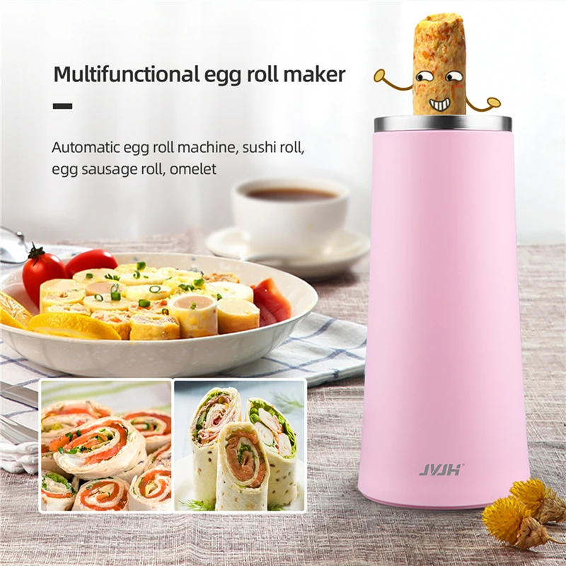 80W Automatic Electric Egg Roll Maker Egg Sausage Boiler Rapid Breakfast Egg Sandwich Roll Cooker Simple Omelet Maker Home DIY
80W Automatic Electric Egg Roll Maker Egg Sausage Boiler Rapid Breakfast Egg Sandwich Roll Cooker Simple Omelet Maker Home DIY