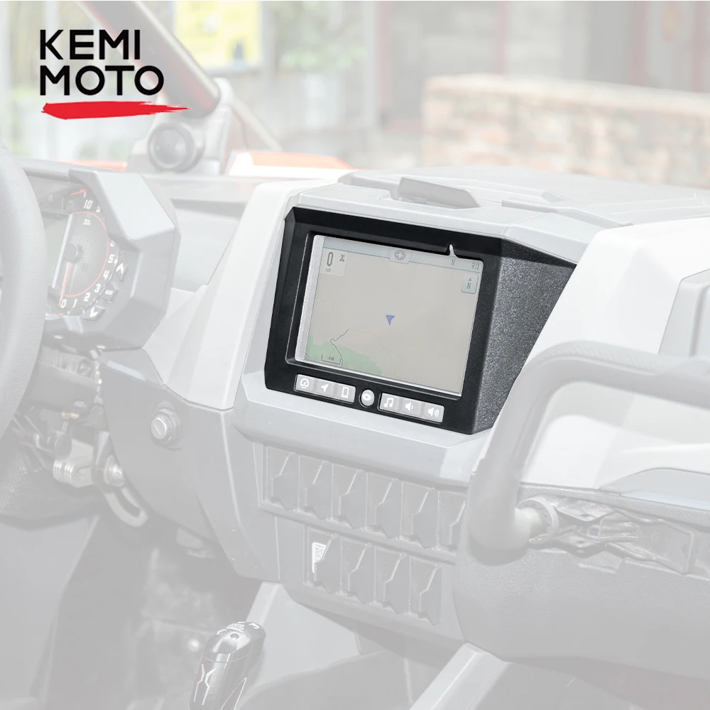 Аксессуары KEMIMOTO RZR 2020 2021 UTV для Polaris PRO XP Черная Крышка центральной консоли GPS
