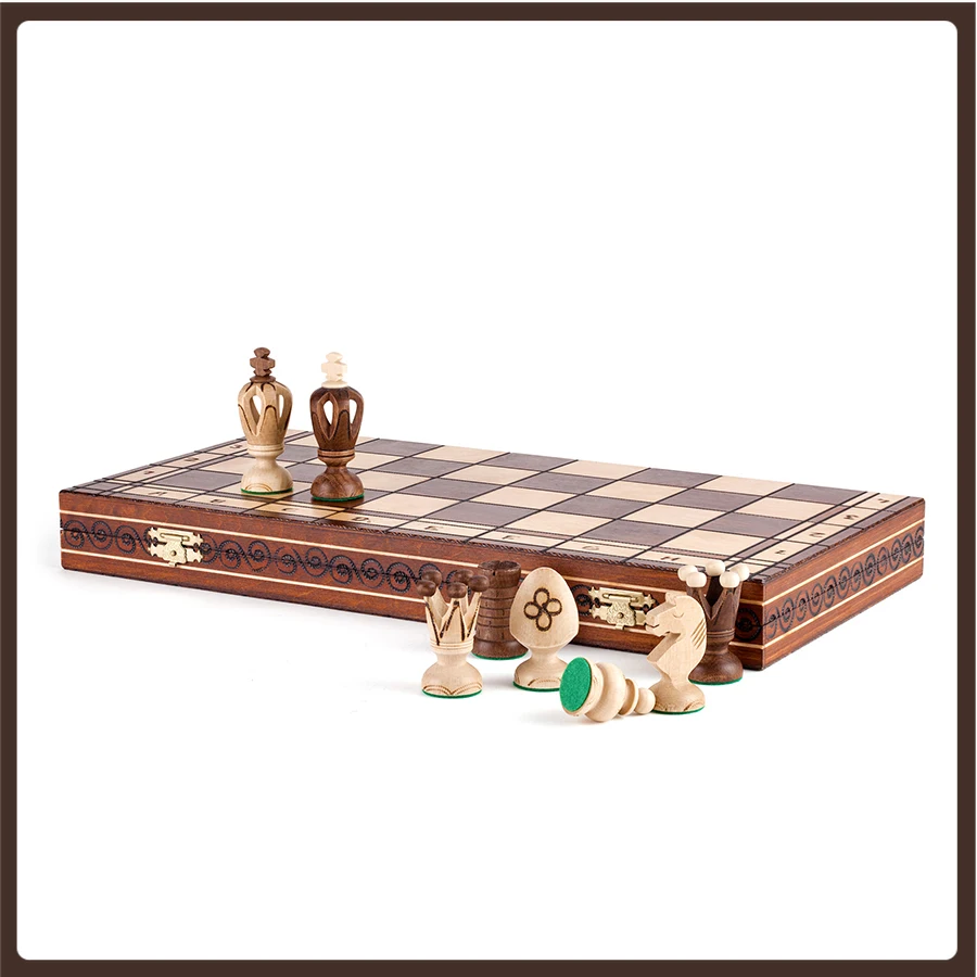 Mini Portable Chess Set Professional Table Original Wood King And Queen Pawns High Quality Chess For Children Szachy Family Game
Mini Portable Chess Set Professional Table Original Wood King And Queen Pawns High Quality Chess For Children Szachy Family Game
