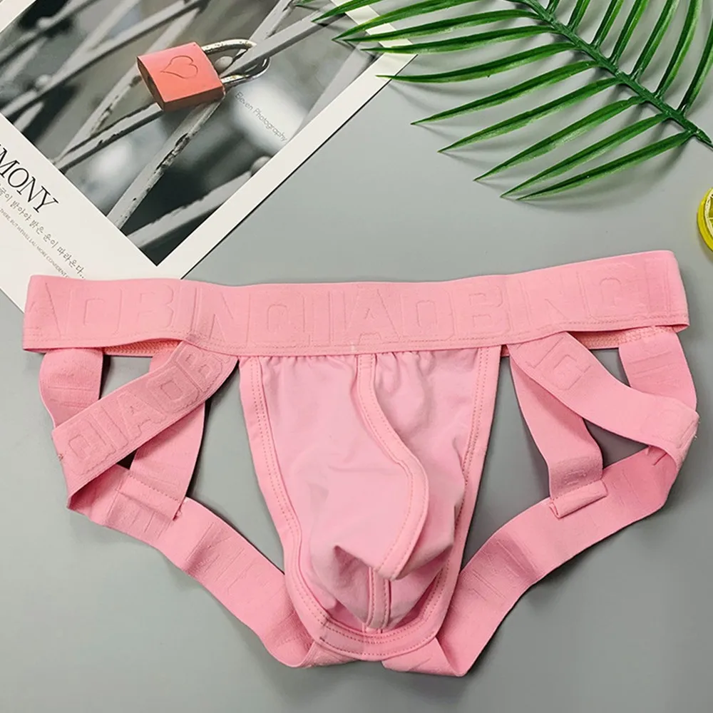 Hip Raise Jockstrap Panties Mens Sexy Briefs Multi Elastic Belt Buttocks Hollow Thong Mens Underwear Comforty Breathable Knicker
Hip Raise Jockstrap Panties Mens Sexy Briefs Multi Elastic Belt Buttocks Hollow Thong Mens Underwear Comforty Breathable Knicker