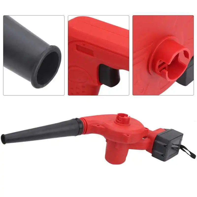 Industrial Fan Cordless Blower Lithium Electric Blow Suction Dual Use Computer Dust Collector AC110 TO 240V Power Tool
Industrial Fan Cordless Blower Lithium Electric Blow Suction Dual Use Computer Dust Collector AC110 TO 240V Power Tool