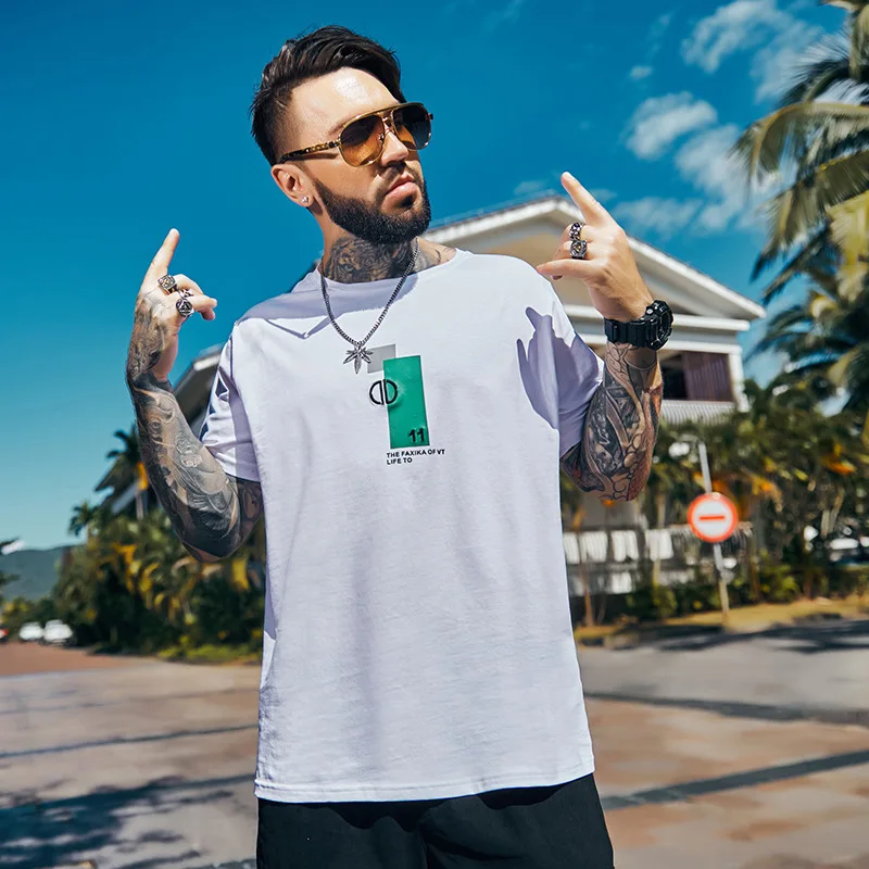 New 2021 Summer Fashion Print Oversized T Shirt Men Loose T-shirt Fat man Tops Crew Neck Cotton Casual Tee Shirt Clothes
New 2021 Summer Fashion Print Oversized T Shirt Men Loose T-shirt Fat man Tops Crew Neck Cotton Casual Tee Shirt Clothes