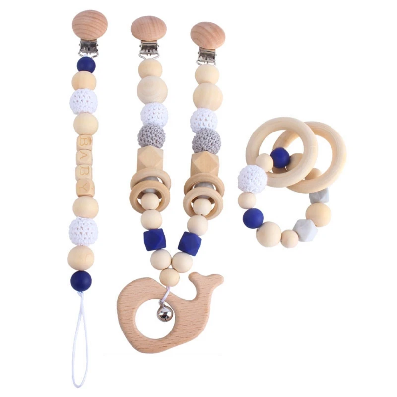 New 3Pcs/Set Baby Stroller Hanging Clip Pendant Mobile Rattle Wooden Ring Bracelet Teether Dummy Holder Pacifier Chain
New 3Pcs/Set Baby Stroller Hanging Clip Pendant Mobile Rattle Wooden Ring Bracelet Teether Dummy Holder Pacifier Chain