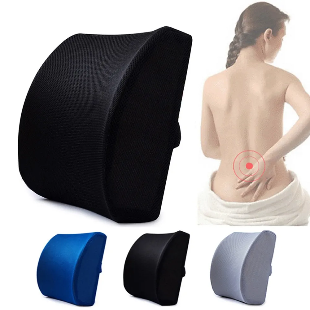 Soft Memory Foam Lumber Support Back Massager Pillow Back Massager Waist Cushion For Car Chair Home Office Relieve Pain
Soft Memory Foam Lumber Support Back Massager Pillow Back Massager Waist Cushion For Car Chair Home Office Relieve Pain