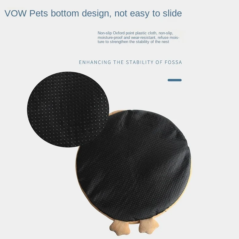 VOW Pets New Dog Kennel Round Cat Litter Pet Mat Teddy Small And Medium-sized Dog Dog Supplies Bed Four Seasons General Direct
VOW Pets New Dog Kennel Round Cat Litter Pet Mat Teddy Small And Medium-sized Dog Dog Supplies Bed Four Seasons General Direct