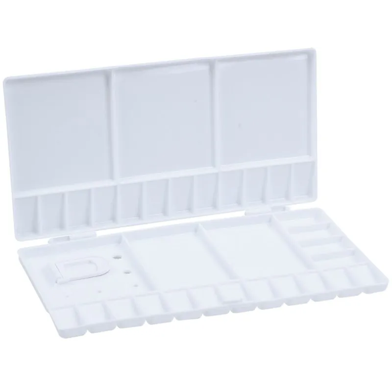 Art Paint Tray Artist Oil Watercolor Plastic Palette White 33 Grids Large Size
Art Paint Tray Artist Oil Watercolor Plastic Palette White 33 Grids Large Size