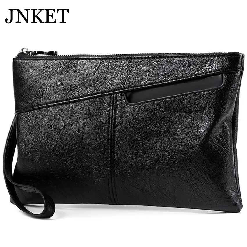 JNKET Fashion Soft PU Leather Men's Clutch Handbag Large Capacity Clutch Bag Business Bag Zipper Clutch Long Wallet
JNKET Fashion Soft PU Leather Men's Clutch Handbag Large Capacity Clutch Bag Business Bag Zipper Clutch Long Wallet
