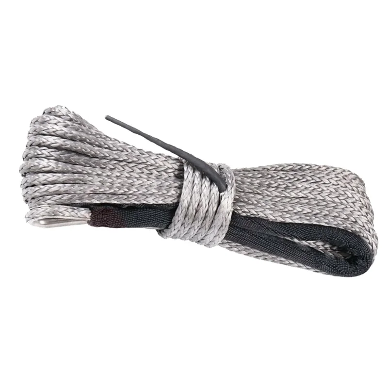 Gray Winch Rope Lightweight Polyethylene Replacement Motorcycles 6mmx15m Line For SUV ATV Off-road
Gray Winch Rope Lightweight Polyethylene Replacement Motorcycles 6mmx15m Line For SUV ATV Off-road
