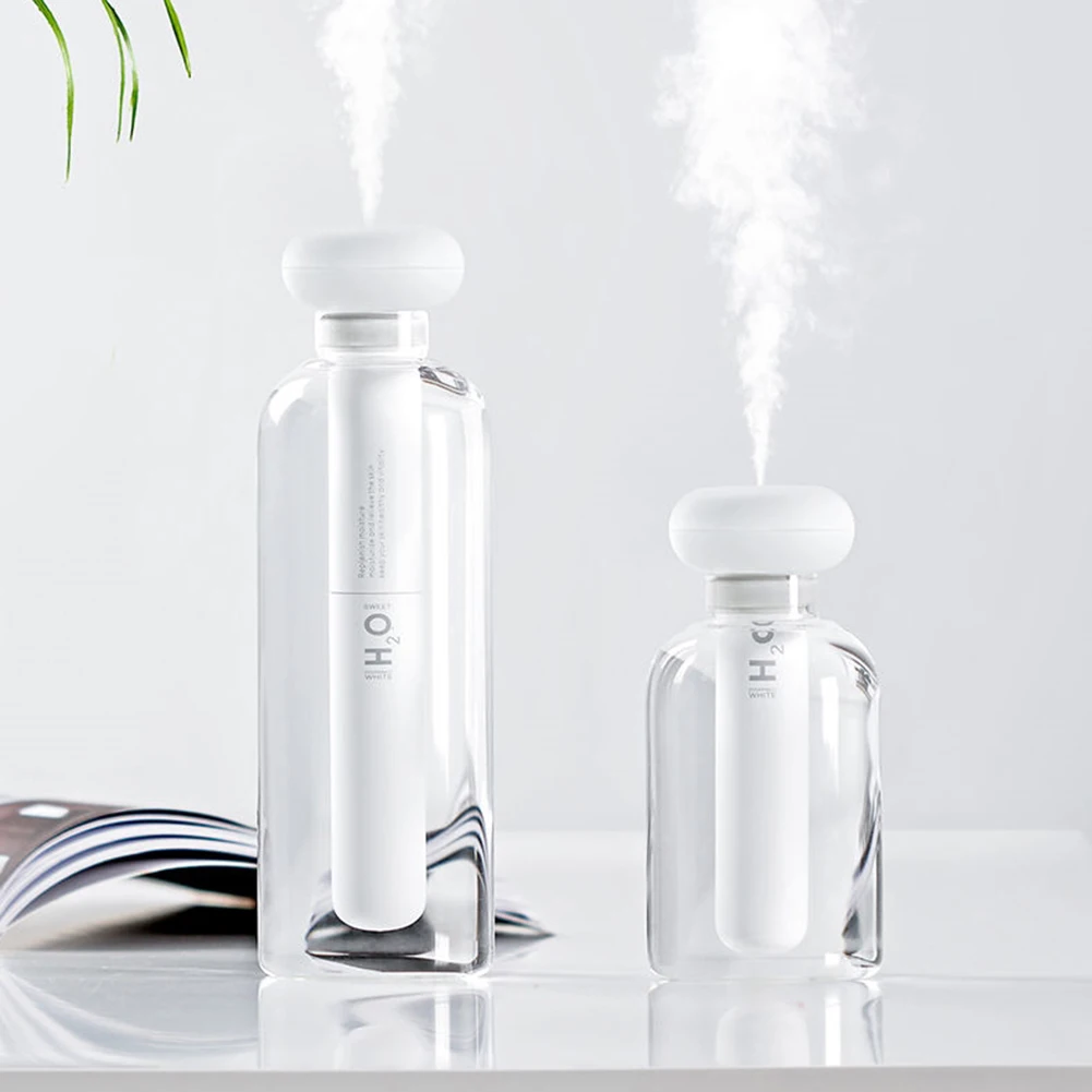 USB Portable Air Humidifier Bottle Aroma Diffuser Mini Humidifier with Light Mist Maker For Home Car Humidification Detachable
USB Portable Air Humidifier Bottle Aroma Diffuser Mini Humidifier with Light Mist Maker For Home Car Humidification Detachable