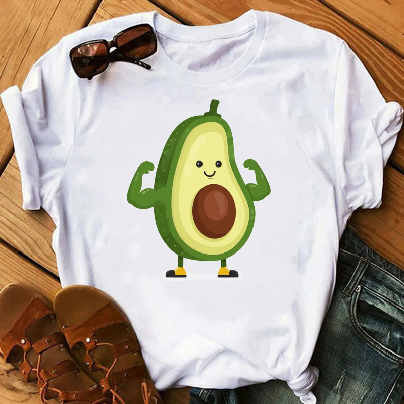 New hot sale printed kawaii cartoon T-shirt women casual graphics avocado avocado short-sleeved shirt women summer T-shirt
New hot sale printed kawaii cartoon T-shirt women casual graphics avocado avocado short-sleeved shirt women summer T-shirt