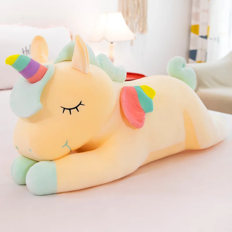 Plush Toys Large Lying Unicorn Doll Comfortable Pillow Cushion Kid's Gifts Kawaii Peluche For Child Birthday
Plush Toys Large Lying Unicorn Doll Comfortable Pillow Cushion Kid's Gifts Kawaii Peluche For Child Birthday