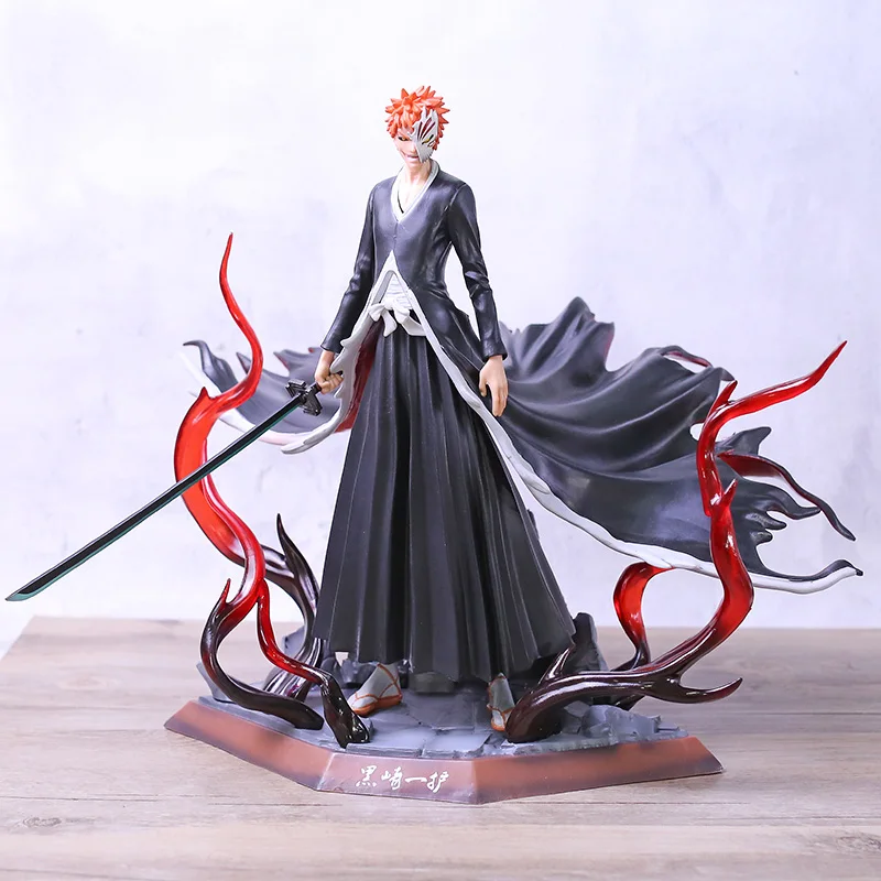 Аниме отбеливающая статуя Kurosaki Ichigo GK из ПВХ, Коллекционная модель, игрушка
Аниме отбеливающая статуя Kurosaki Ichigo GK из ПВХ, Коллекционная модель, игрушка