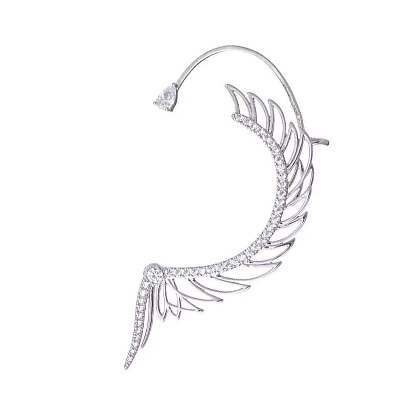 LOVOACC Punk Cool Hollow Angel Wings Clip Earring Dainty Bling Bling CZ Stone Statement Earrings for Women Hip Hop Party Jewely
LOVOACC Punk Cool Hollow Angel Wings Clip Earring Dainty Bling Bling CZ Stone Statement Earrings for Women Hip Hop Party Jewely