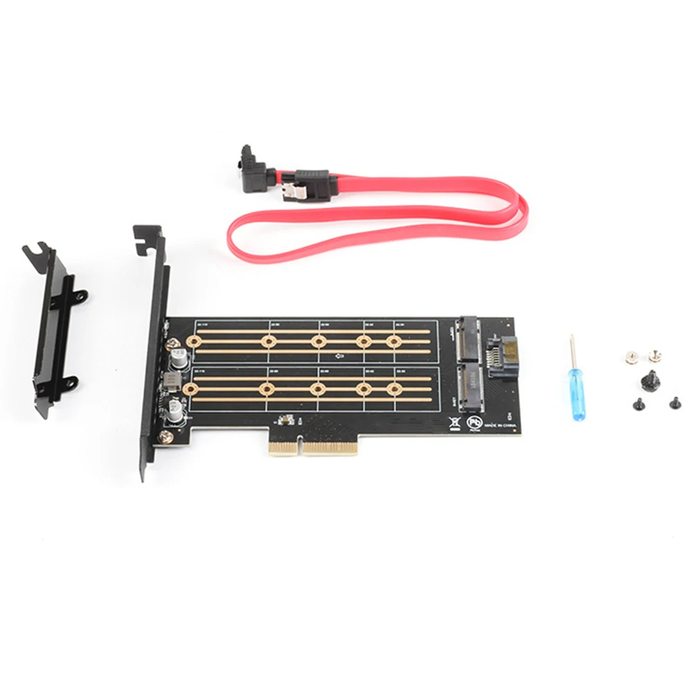 Адаптер PCIE-M.2 NVMe/адаптер NGFF Высокоскоростная передача PCI-E карта M Key/B Key SSD Плата расширения компьютера
Адаптер PCIE-M.2 NVMe/адаптер NGFF Высокоскоростная передача PCI-E карта M Key/B Key SSD Плата расширения компьютера