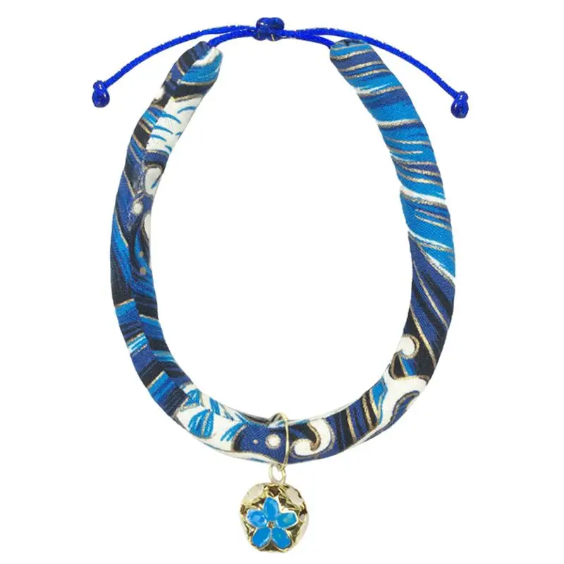 Cute Cat Collar Creative Adjustable Cats Bell Collars Fashion Printed Japanese Style Kitten Collars Anti-Lost Cat Accessories
Cute Cat Collar Creative Adjustable Cats Bell Collars Fashion Printed Japanese Style Kitten Collars Anti-Lost Cat Accessories