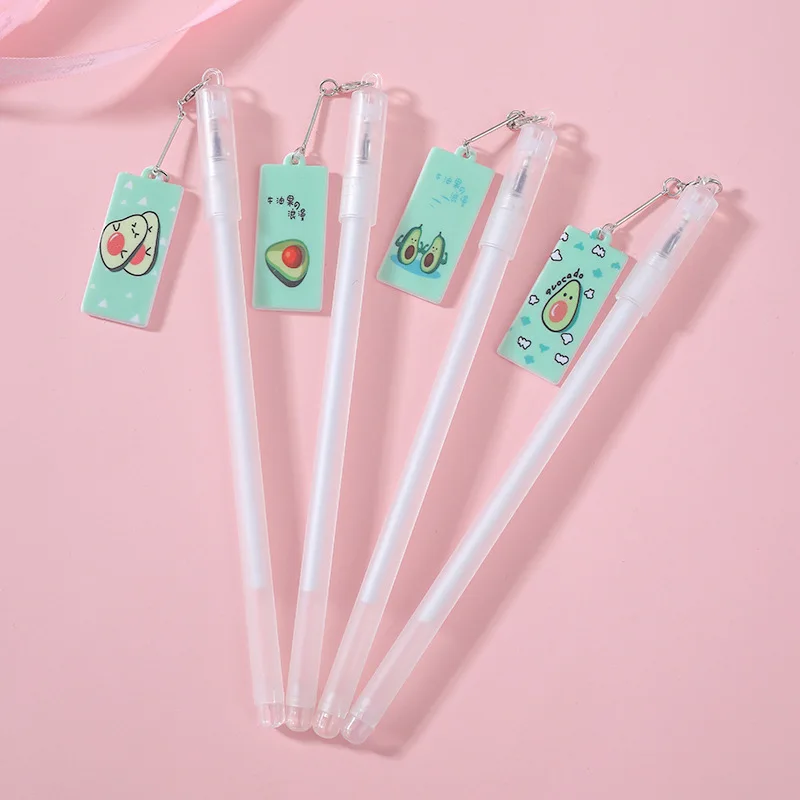 50PCS Cartoon Avocado Pendant Gel Pen Students Black Signing Pen Writing Tool Pendant 0.5mm stationery kawaii school supplies
50PCS Cartoon Avocado Pendant Gel Pen Students Black Signing Pen Writing Tool Pendant 0.5mm stationery kawaii school supplies