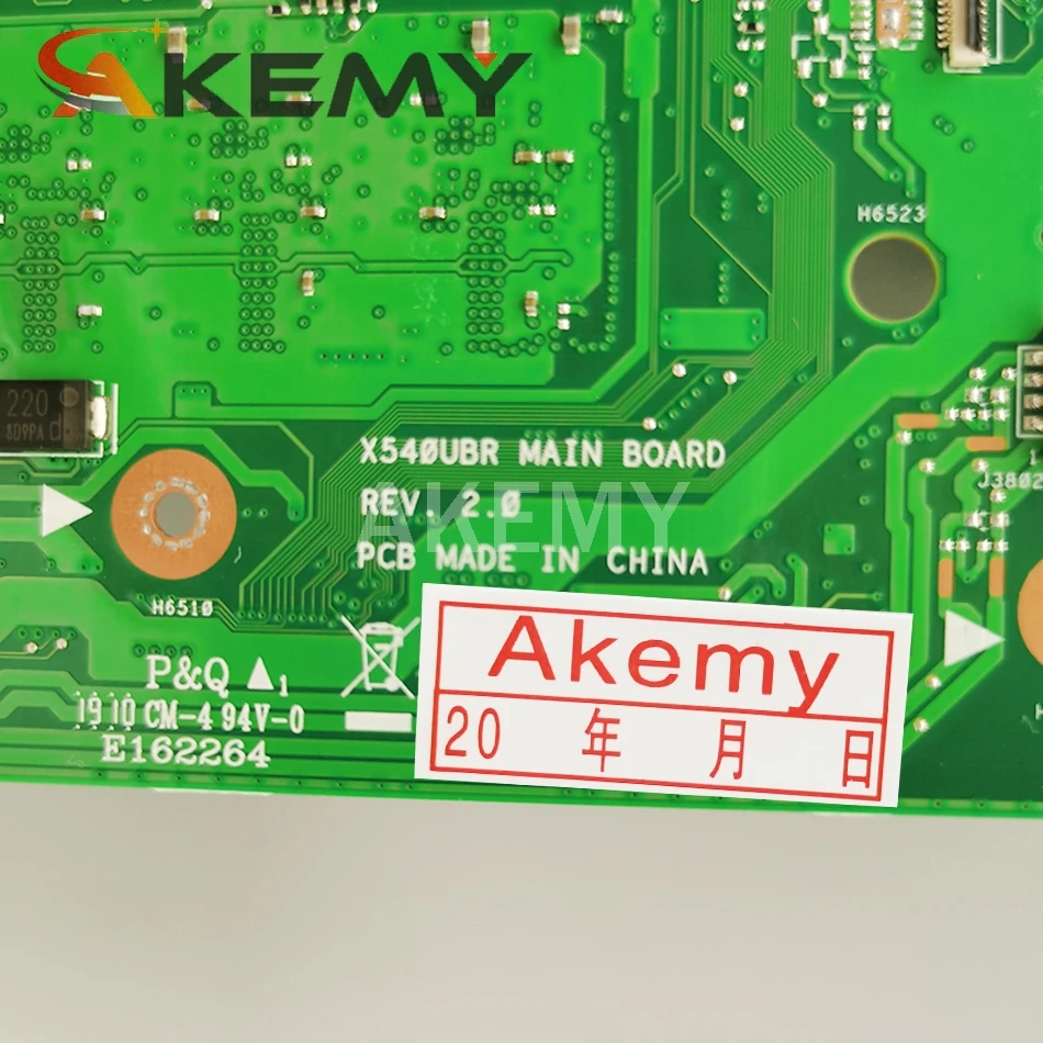 Akemy X540UBR материнская плата для ноутбука Asus X540UB протестирована I5-7200U/I5-8250U 4 Гб RAM |