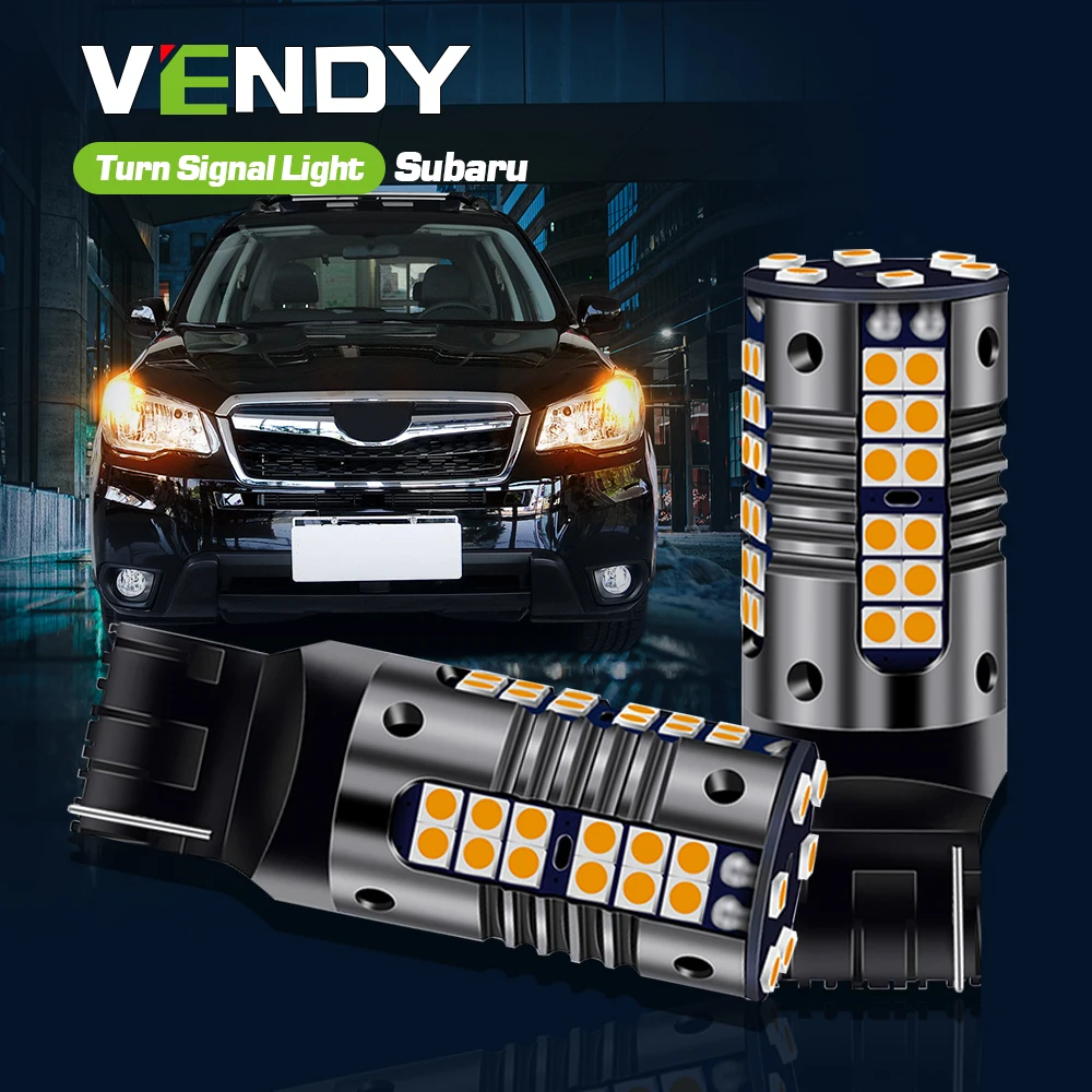 2pcs LED Turn Signal Light Blub Canbus WY21W 7440A For Subaru BRZ XV Forester Impreza Legacy mk4 mk5 mk6 Levorg Outback Trezia
2pcs LED Turn Signal Light Blub Canbus WY21W 7440A For Subaru BRZ XV Forester Impreza Legacy mk4 mk5 mk6 Levorg Outback Trezia