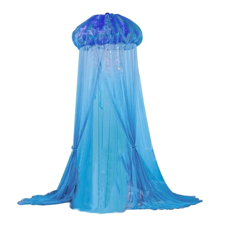 INS New Baby Jellyfish Tent Mysterious Ocean Wind Dome Hanging Bed Curtain Home Decoration Children's Room Mosquito Net
INS New Baby Jellyfish Tent Mysterious Ocean Wind Dome Hanging Bed Curtain Home Decoration Children's Room Mosquito Net