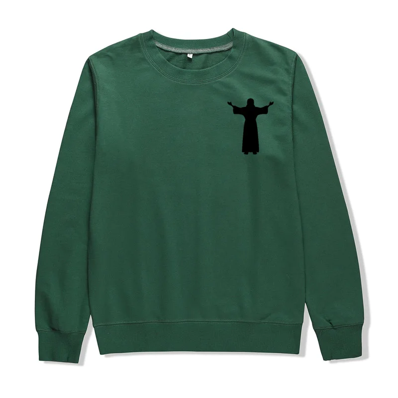 Fashion casual women's clothing about Jesus salvation applique pattern letter printing long-sleeved oversized sweatshirt
Fashion casual women's clothing about Jesus salvation applique pattern letter printing long-sleeved oversized sweatshirt