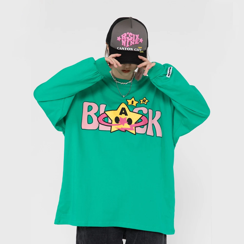 Men Hip Hop Sweatshirt Evil Cartoon Foam Print Loose Pullover 2021 Harajuku Punk Streetwear Thin Three Colors Oversized Cotton
Men Hip Hop Sweatshirt Evil Cartoon Foam Print Loose Pullover 2021 Harajuku Punk Streetwear Thin Three Colors Oversized Cotton