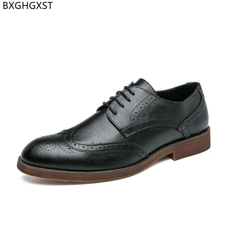 Oxford Men Formal Shoes Office 2023 Black Dress Shoes for Men Leather Brogue Shoes Men Zapatos Vestir Hombre Chossure De Homme
Oxford Men Formal Shoes Office 2023 Black Dress Shoes for Men Leather Brogue Shoes Men Zapatos Vestir Hombre Chossure De Homme