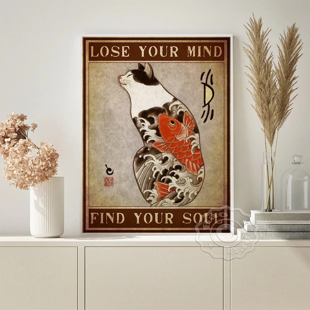 Kazuaki Horitomo Japanese Animal Poster Vintage Art Prints Carp Tattoo Cat Retro Canvas Painting Home Decor Wall Stickers Gift 
Kazuaki Horitomo Japanese Animal Poster Vintage Art Prints Carp Tattoo Cat Retro Canvas Painting Home Decor Wall Stickers Gift