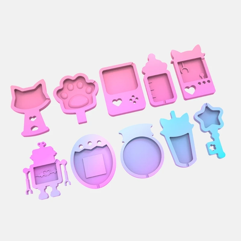 Quicksand Shaker Crystal Epoxy Resin Mold Hanging Pendant Silicone Mould DIY Crafts Jewelry Decorations Casting Tool
Quicksand Shaker Crystal Epoxy Resin Mold Hanging Pendant Silicone Mould DIY Crafts Jewelry Decorations Casting Tool