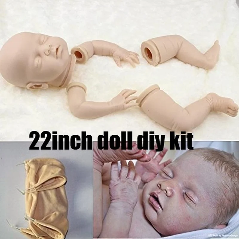 22inch Unfinished Reborn Doll Kit Sleeping Baby Toy Real Touch Unfinished Lifelike Vinyl Doll Parts
22inch Unfinished Reborn Doll Kit Sleeping Baby Toy Real Touch Unfinished Lifelike Vinyl Doll Parts