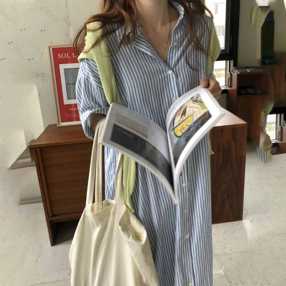 2021 New Women Summer Vitnage Cozy Long Striped Shirt Dress Oversized Single Breasted Maxi Sundress Batwing Sleeve
2021 New Women Summer Vitnage Cozy Long Striped Shirt Dress Oversized Single Breasted Maxi Sundress Batwing Sleeve