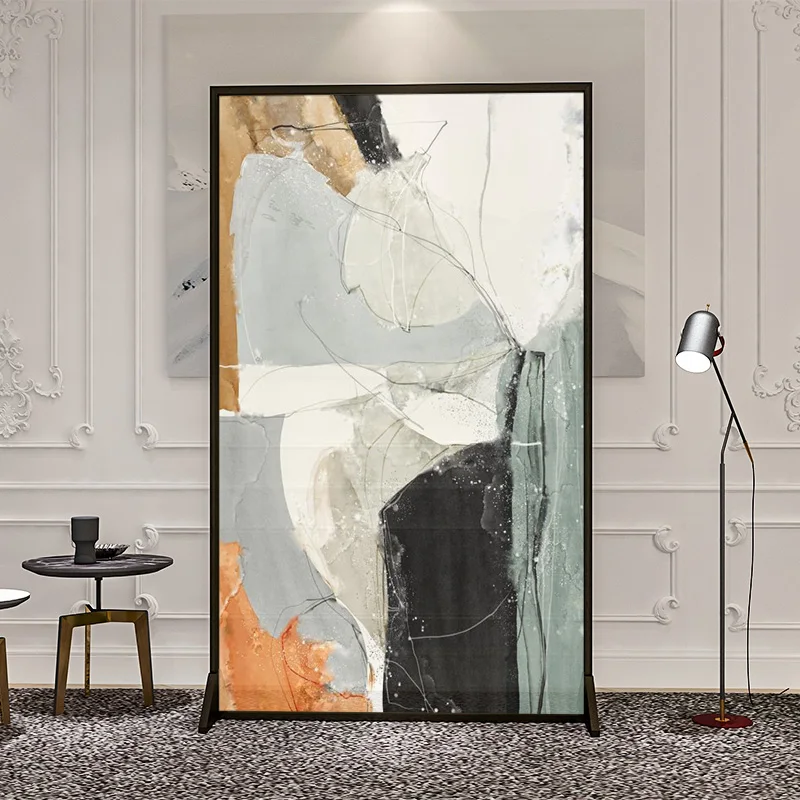 Modern Nordic metal screen partition living room decoration abstract art entrance to block the metal entrance screen
Modern Nordic metal screen partition living room decoration abstract art entrance to block the metal entrance screen