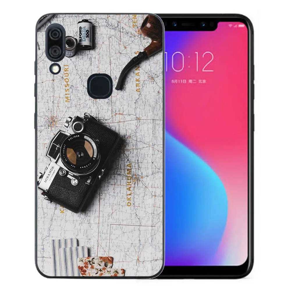 Мягкие чехлы и из ТПУ для телефонов Lenovo S5 Pro мягкий силиконовый чехол задняя