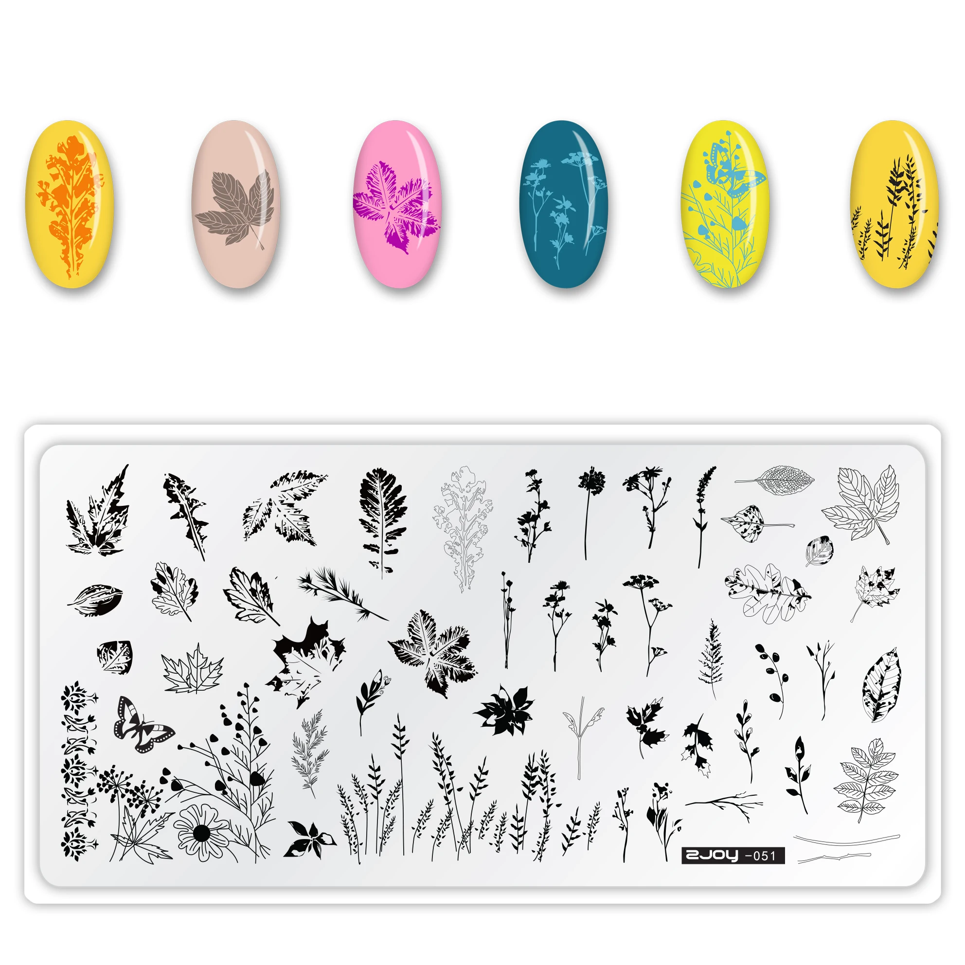 6.5*12.5CM Nail Stamping Plates Leaf Flowers Butterfly Dog Nail Art Stamp Templates Stencils Design Polish Manicure Tools
6.5*12.5CM Nail Stamping Plates Leaf Flowers Butterfly Dog Nail Art Stamp Templates Stencils Design Polish Manicure Tools