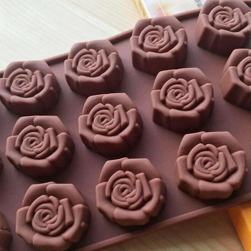 Flower Rose Silicone Mould Cake Decorating Chocolate Wax Melts Mold Baking Ice V2T6
Flower Rose Silicone Mould Cake Decorating Chocolate Wax Melts Mold Baking Ice V2T6