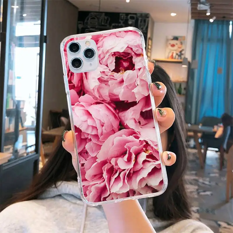 Beautiful peony flower Phone Case Transparent for iPhone 6 7 8 11 12 s mini pro X XS XR MAX Plus
Beautiful peony flower Phone Case Transparent for iPhone 6 7 8 11 12 s mini pro X XS XR MAX Plus