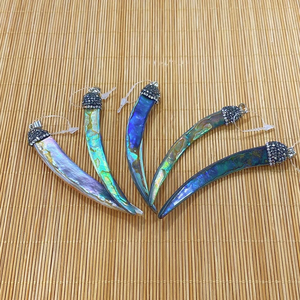 Irregular Chili Shape Abalone Shell Sticky Diamond Fashion Pendant for DIY Handmade Necklace and Bracelet Designer Charms
Irregular Chili Shape Abalone Shell Sticky Diamond Fashion Pendant for DIY Handmade Necklace and Bracelet Designer Charms