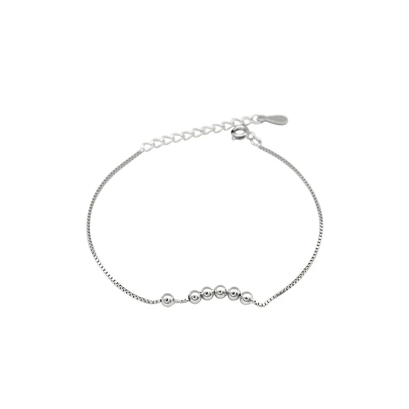 925 Sterling Silver Ornament Doudou Korean Minimalist Personality Female Special-Interest Design Lucky round Beads Ornament
925 Sterling Silver Ornament Doudou Korean Minimalist Personality Female Special-Interest Design Lucky round Beads Ornament