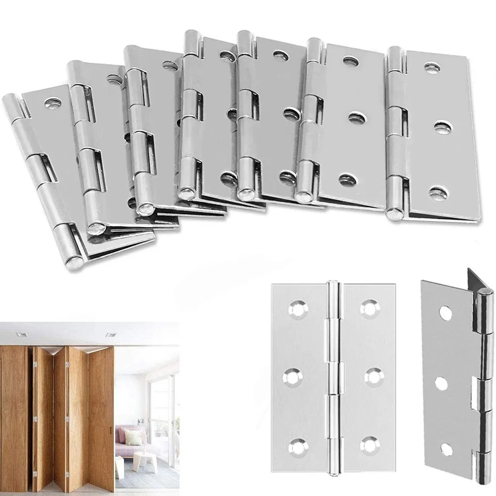 10pcs 3inch 66*38mm Stainless Steel Folding Butt Hinges For Home Cabinet Drawers Furniture Hardware Door Hinges
10pcs 3inch 66*38mm Stainless Steel Folding Butt Hinges For Home Cabinet Drawers Furniture Hardware Door Hinges