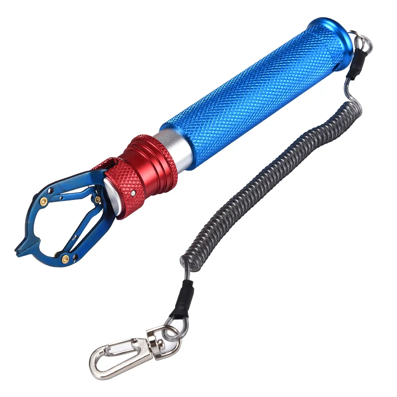 New Design Touch Automatic Hand Grip Fish Pliers Portable Aluminium Alloy Fishing Grip Lip Gripper for Fishing Tackle Tool Gear
New Design Touch Automatic Hand Grip Fish Pliers Portable Aluminium Alloy Fishing Grip Lip Gripper for Fishing Tackle Tool Gear