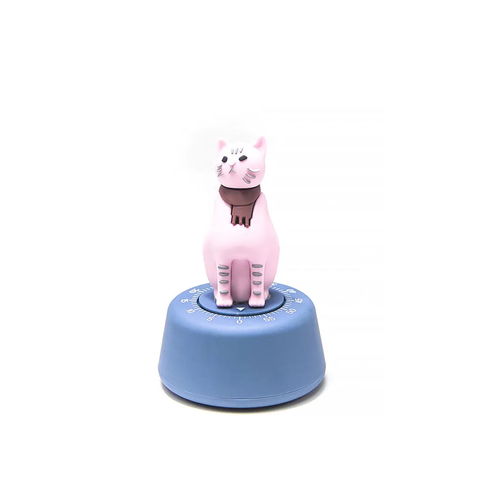 Cute Cat Timer Student Studying Time Manager Kitchen Timer Mechanical Reminder Cooking Tools Multifuctional Mordern Timer LD567
Cute Cat Timer Student Studying Time Manager Kitchen Timer Mechanical Reminder Cooking Tools Multifuctional Mordern Timer LD567