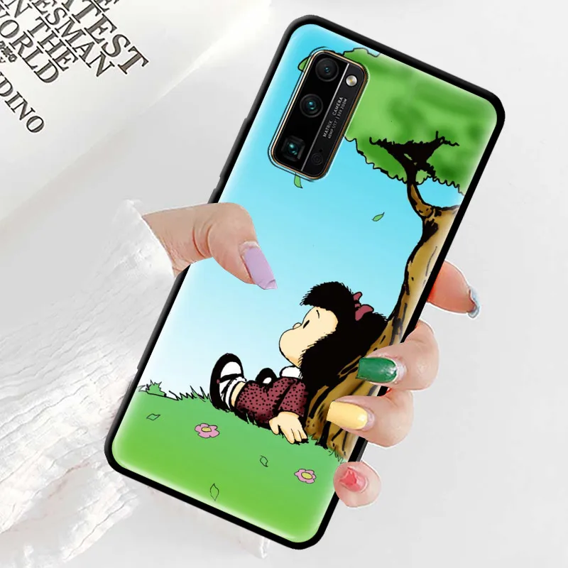 Hot Sale Mafalda Phone Case For Huawei Y6 Y7 Y9 2019 Y6p Y8p Y7a For Honor 20 Lite 9X Pro Play 9A 8X 8S 30i 9S Cover Coque
Hot Sale Mafalda Phone Case For Huawei Y6 Y7 Y9 2019 Y6p Y8p Y7a For Honor 20 Lite 9X Pro Play 9A 8X 8S 30i 9S Cover Coque