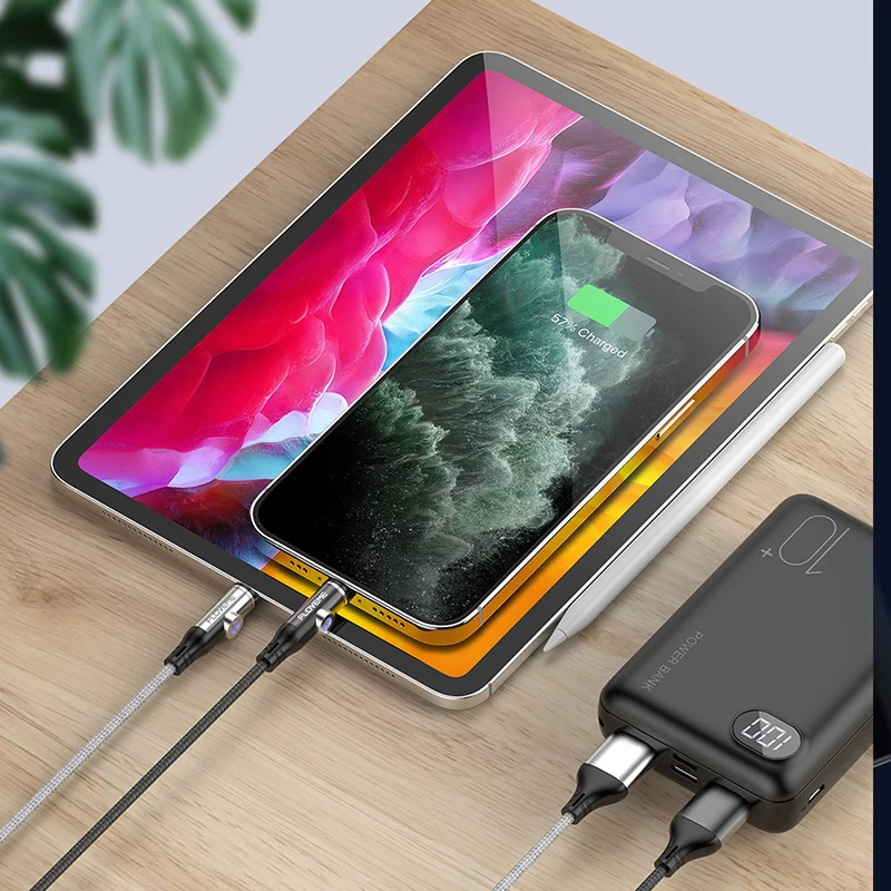 Fast Charge Cable Magnetic Attraction USB Cable Charging For Mobile Phone Type C Charger Magnet USB-C Portable Charging Cable
Fast Charge Cable Magnetic Attraction USB Cable Charging For Mobile Phone Type C Charger Magnet USB-C Portable Charging Cable