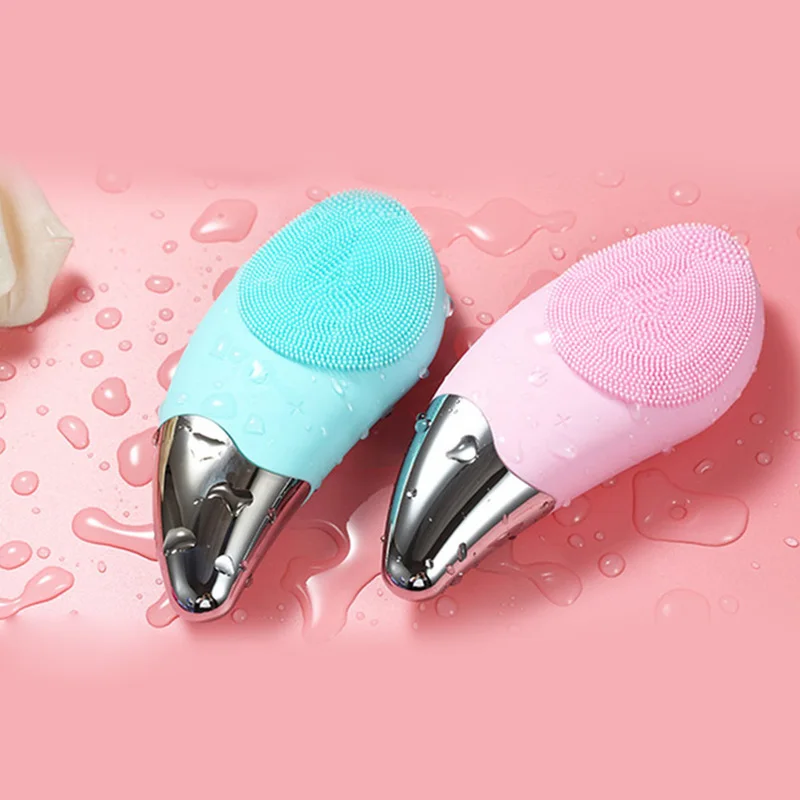 USB Silicone Face Cleansing Device Rechargeable Electric Face Washer Importer Mini Waterproof Ultrasonic Pore Cleaner Massager
USB Silicone Face Cleansing Device Rechargeable Electric Face Washer Importer Mini Waterproof Ultrasonic Pore Cleaner Massager