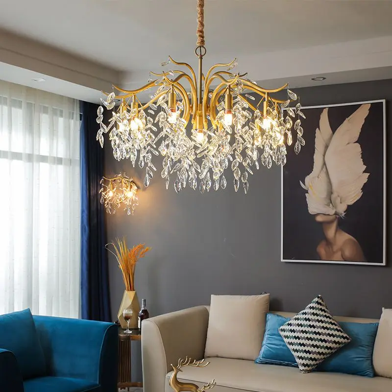 2020 K9 Crystal Chandeliers Gold Chandelier Lighting Hang Lamp Cristal Luster Kitchen Island Party lights Indoor Light Fixtures
2020 K9 Crystal Chandeliers Gold Chandelier Lighting Hang Lamp Cristal Luster Kitchen Island Party lights Indoor Light Fixtures