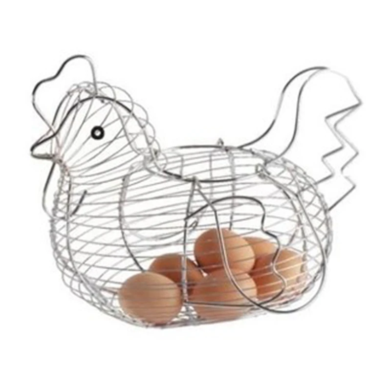 2Pcs Eggs Storage Basket Chicken Shaped Egg Holder Household Container Organizer Rack Basket
2Pcs Eggs Storage Basket Chicken Shaped Egg Holder Household Container Organizer Rack Basket