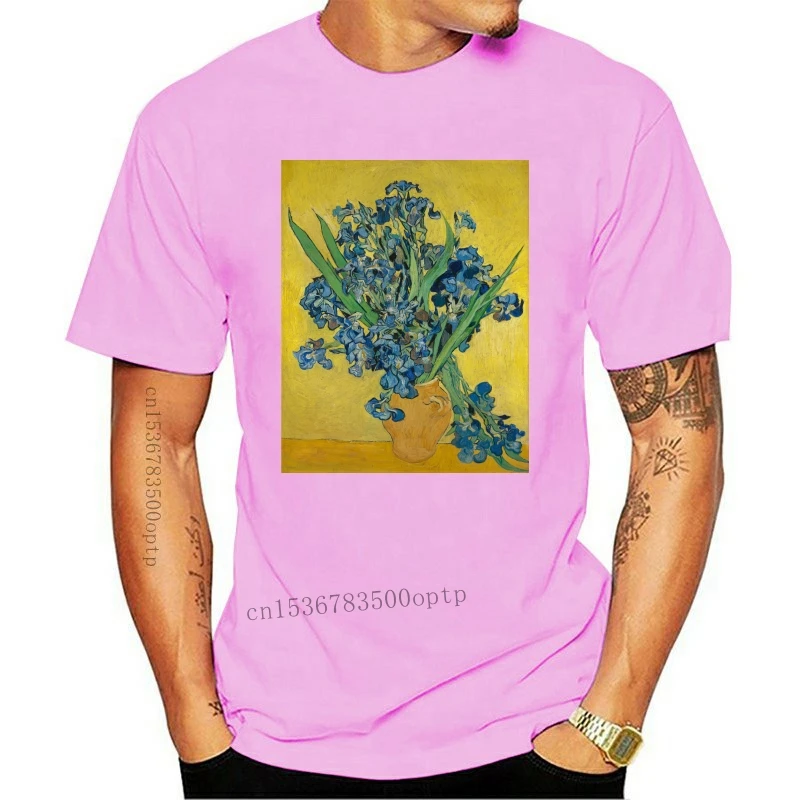 New Vincent Van Gogh T-Shirt - Irises Full Colour Print Fine Art Painting Cotton Street Plus Size Tee Shirt
New Vincent Van Gogh T-Shirt - Irises Full Colour Print Fine Art Painting Cotton Street Plus Size Tee Shirt